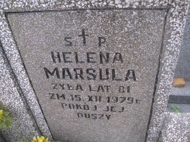 Helena Marsula Skarżysko Kamienna - Grobonet - Wyszukiwarka osób pochowanych