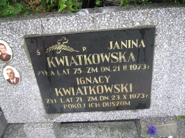 Ignacy Kwiatkowski Skarżysko Kamienna - Grobonet - Wyszukiwarka osób pochowanych