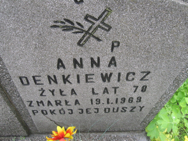 Anna Denkiewicz Skarżysko Kamienna - Grobonet - Wyszukiwarka osób pochowanych