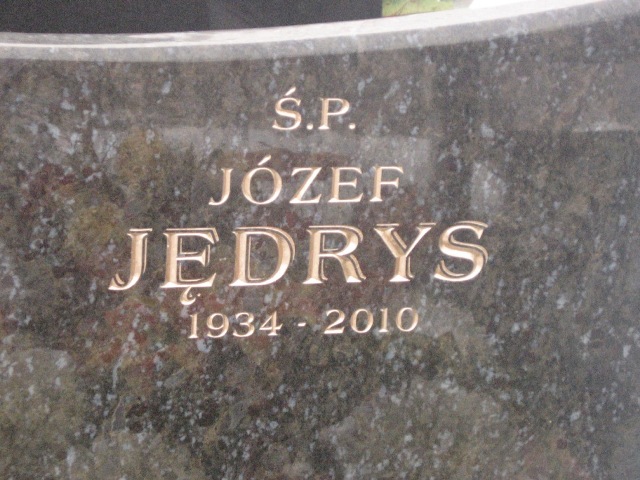 Józef Jędrys 1934 Skarżysko Kamienna - Grobonet - Wyszukiwarka osób pochowanych