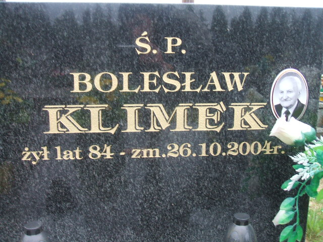 Bolesław Klimek Skarżysko Kamienna - Grobonet - Wyszukiwarka osób pochowanych