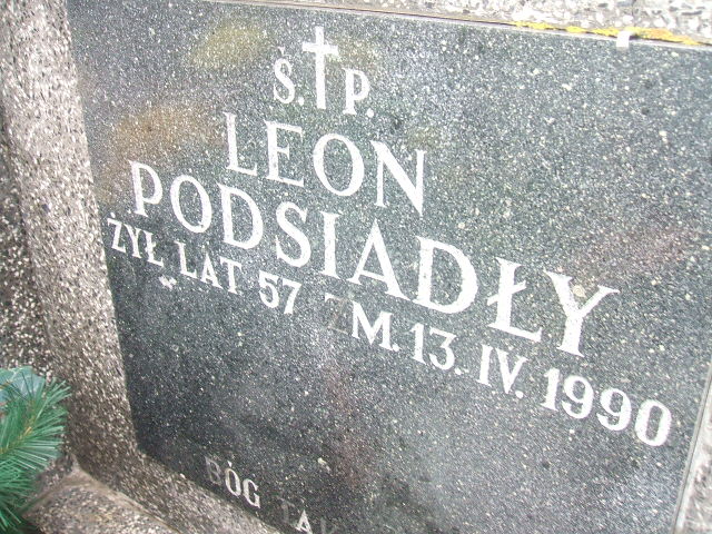 Leon Podsiadły Skarżysko Kamienna - Grobonet - Wyszukiwarka osób pochowanych
