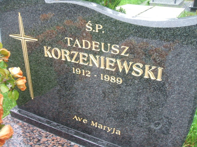 Tadeusz Korzeniewski 1912 Skarżysko Kamienna - Grobonet - Wyszukiwarka osób pochowanych