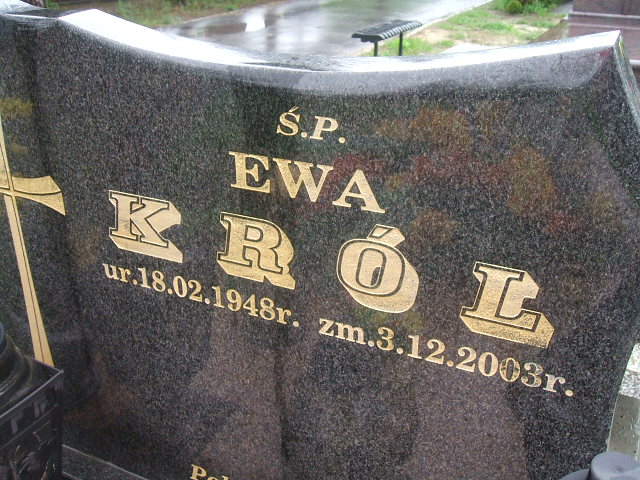 Ewa Król 1948 Skarżysko Kamienna - Grobonet - Wyszukiwarka osób pochowanych