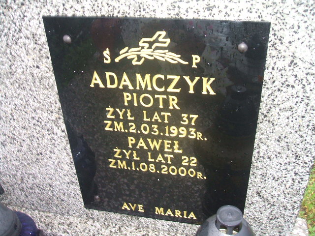 Paweł Adamczyk Skarżysko Kamienna - Grobonet - Wyszukiwarka osób pochowanych