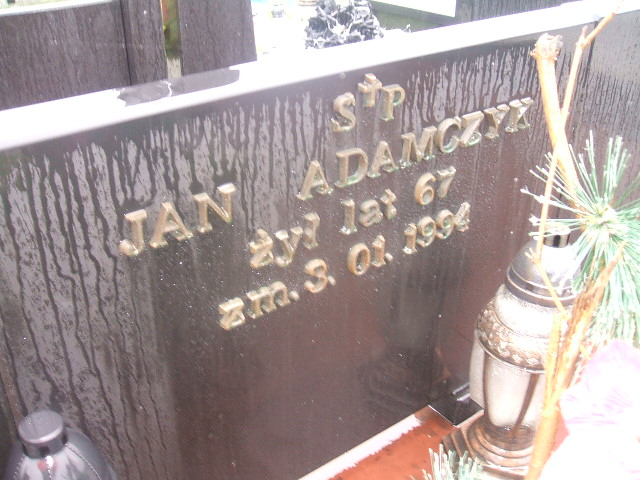 Witold Adamczyk 1955 Skarżysko Kamienna - Grobonet - Wyszukiwarka osób pochowanych
