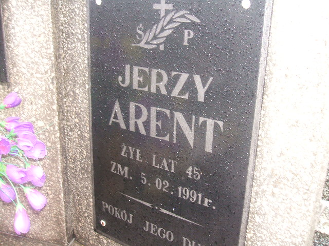 Jerzy Arent Skarżysko Kamienna - Grobonet - Wyszukiwarka osób pochowanych