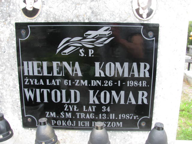 Wacław Komar Skarżysko Kamienna - Grobonet - Wyszukiwarka osób pochowanych