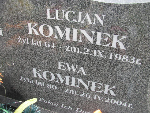 Ewa Kominek Skarżysko Kamienna - Grobonet - Wyszukiwarka osób pochowanych