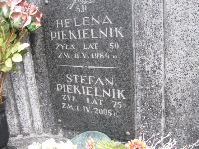 Stefan Piekielnik 1930 Skarżysko Kamienna - Grobonet - Wyszukiwarka osób pochowanych