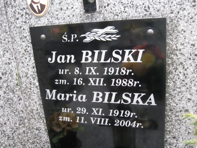 Jan Bilski 1918 Skarżysko Kamienna - Grobonet - Wyszukiwarka osób pochowanych