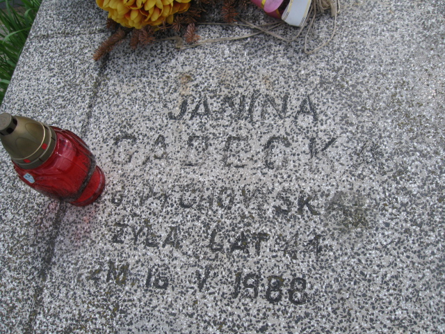 Janina Gadecka Skarżysko Kamienna - Grobonet - Wyszukiwarka osób pochowanych