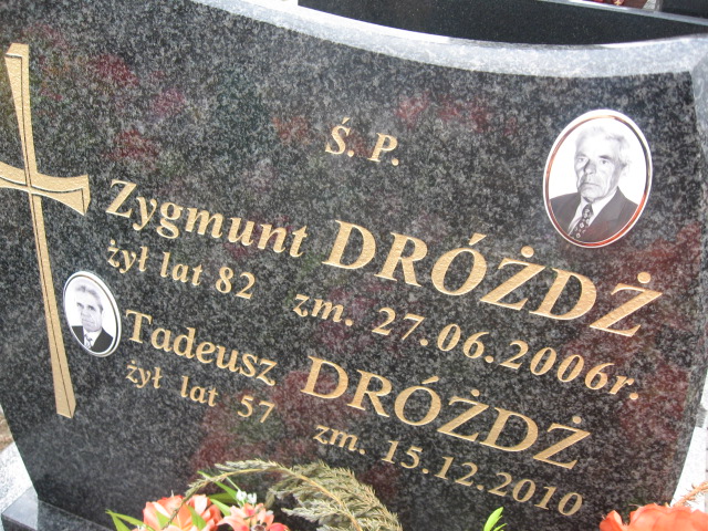 Tadeusz Dróżdż 1953 Skarżysko Kamienna - Grobonet - Wyszukiwarka osób pochowanych