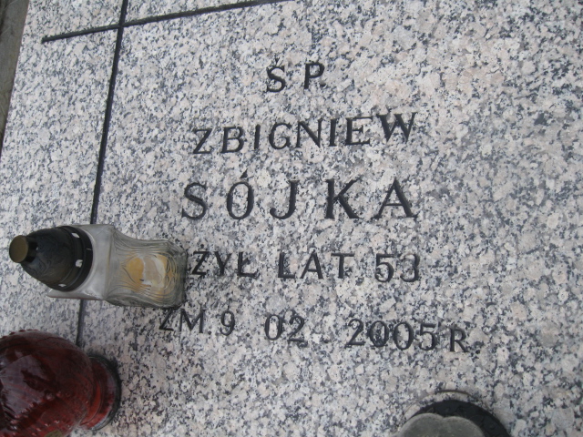 Zbigniew Sójka 1952 Skarżysko Kamienna - Grobonet - Wyszukiwarka osób pochowanych