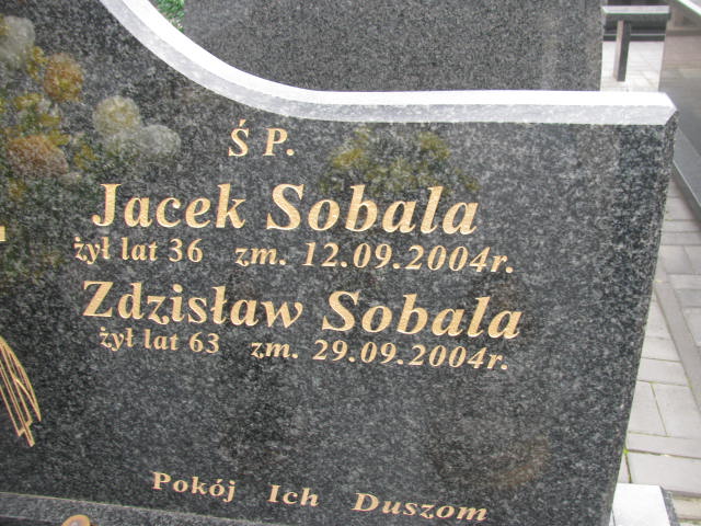 Jacek Sobala Skarżysko Kamienna - Grobonet - Wyszukiwarka osób pochowanych