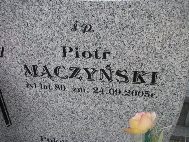 Adam Mączyński 1960 Skarżysko Kamienna - Grobonet - Wyszukiwarka osób pochowanych