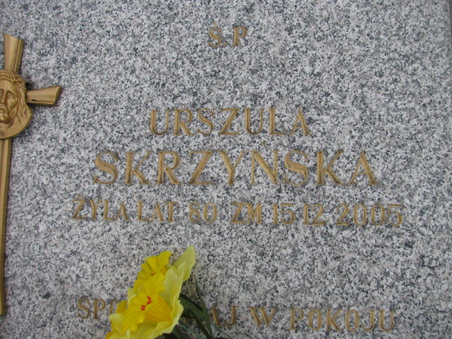 Urszula Skrzyńska 1925 Skarżysko Kamienna - Grobonet - Wyszukiwarka osób pochowanych