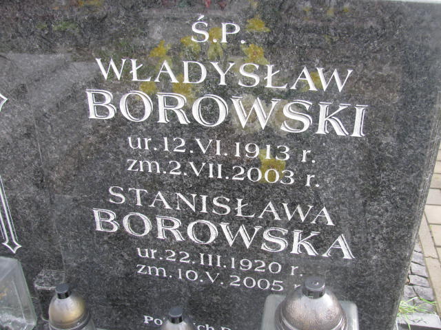 Jarosław Włodzimierz Borowski 1945 Skarżysko Kamienna - Grobonet - Wyszukiwarka osób pochowanych