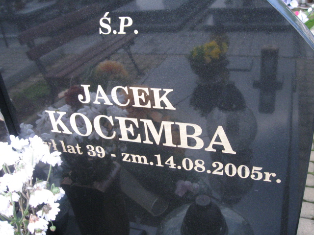 Jacek Kocemba 1966 Skarżysko Kamienna - Grobonet - Wyszukiwarka osób pochowanych