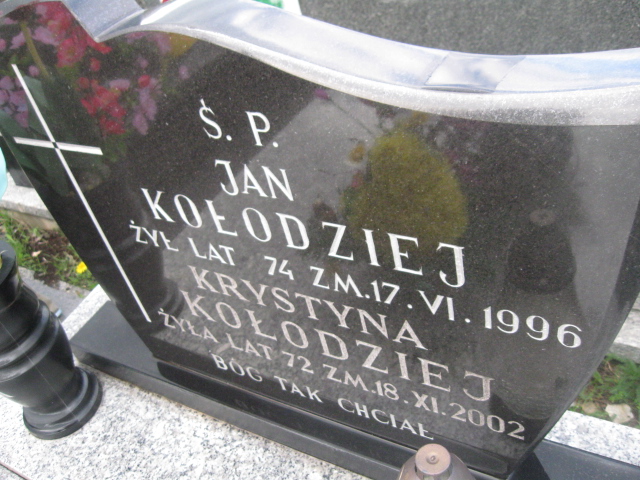 Krystyna Kołodziej 1930 Skarżysko Kamienna - Grobonet - Wyszukiwarka osób pochowanych