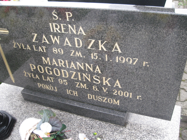 Irena Zawadzka Skarżysko Kamienna - Grobonet - Wyszukiwarka osób pochowanych