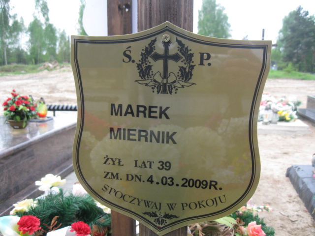 Marek Miernik Skarżysko Kamienna - Grobonet - Wyszukiwarka osób pochowanych